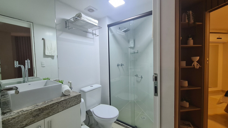 Bathroom 4, GOLDFLAT CABO BRANCO JOÃO PESSOA, João Pessoa