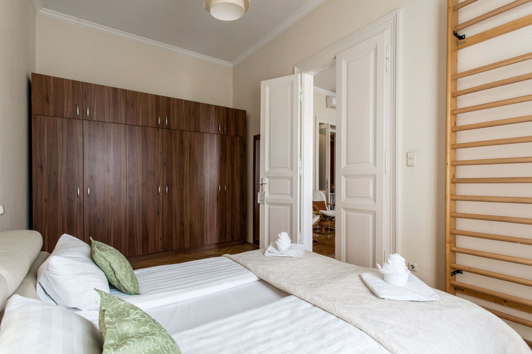 Bedroom 3, Szent Istvan 26 Apartment, Budapesti