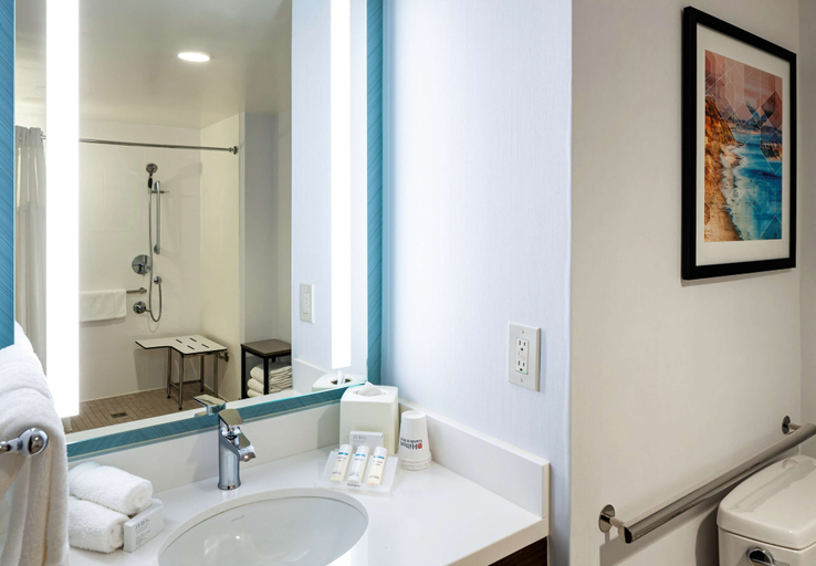 Bathroom 4, Hilton Garden Inn San Diego - Rancho Bernardo, San Diego