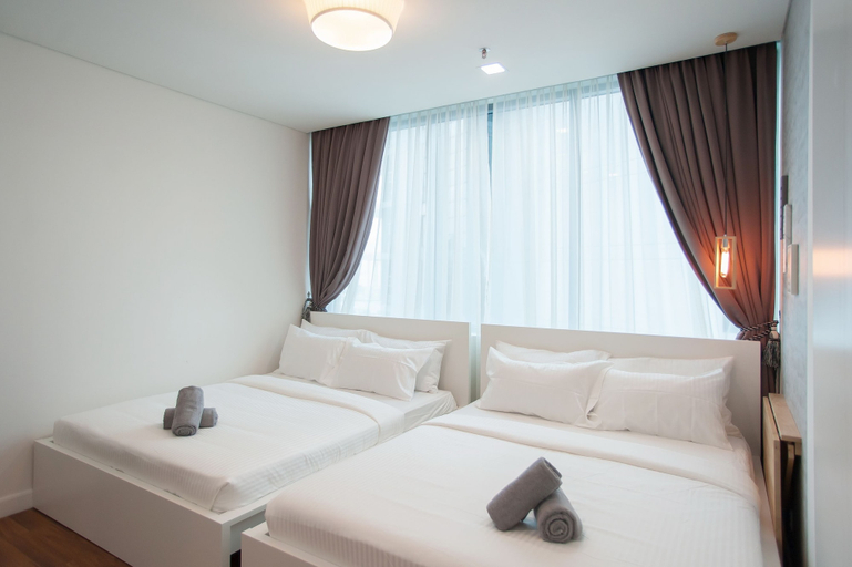 Bedroom 3, S6 Beautiful 2 Beds Suite - KLCC - KL Tower - WIFI, Kuala Lumpur