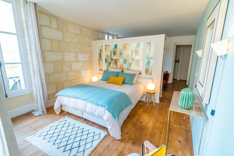 Bedroom 4, Hôtel Singulier Bordeaux, Gironde