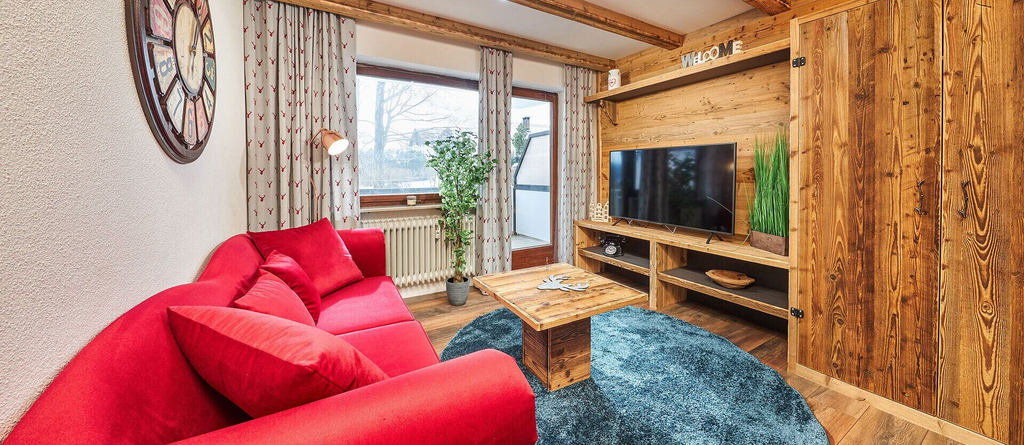 Living room 5, Appartment im Landhotel Seeg, Ostallgäu