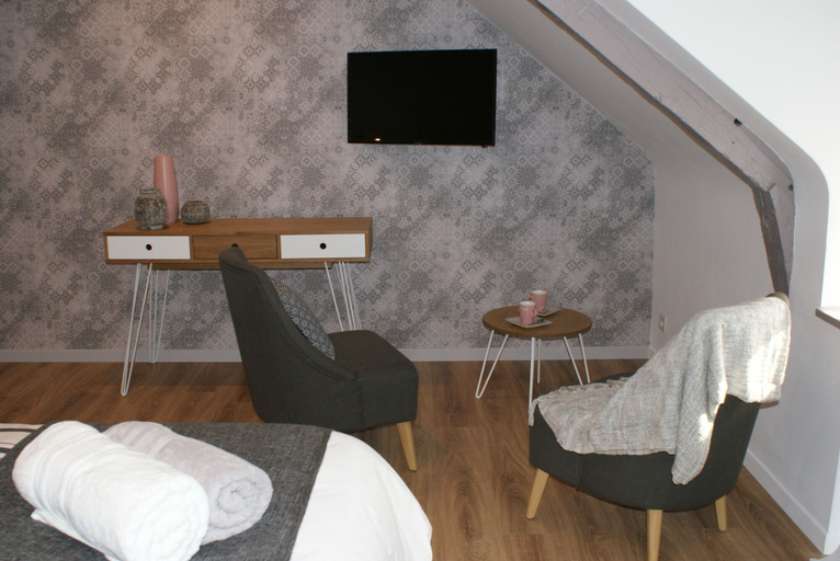 Bedroom 3, Aux Agapanthes, Morbihan