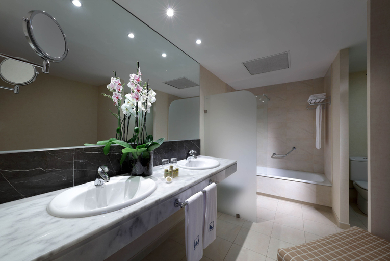 Bathroom 4, Hotel Eurostars Zaragoza, Zaragoza
