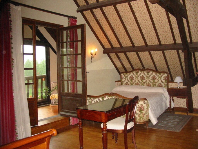 Bedroom 3, Chambres d'Hôtes La Gautraie, Manche