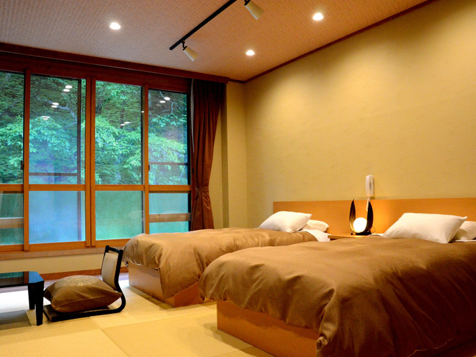 Bedroom 3, Shirahone Onsen Tsuruya Ryokan, Matsumoto