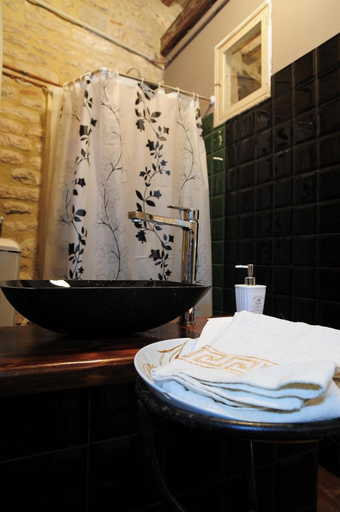 Bathroom, La Residenza del Bargello, Perugia