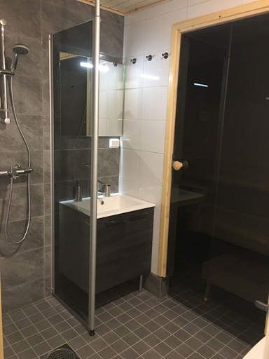 Bathroom 2, Lomavekarit, Lapland