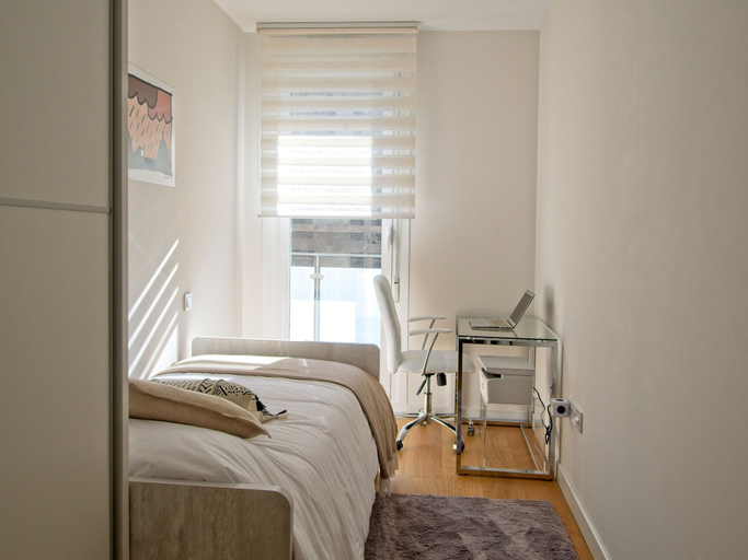 Bedroom 3, Montecarlo San Sebastián Apartment, Guipúzcoa