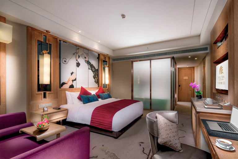 Bedroom 2, Felton Grand Hotel Bazhong, Bazhong