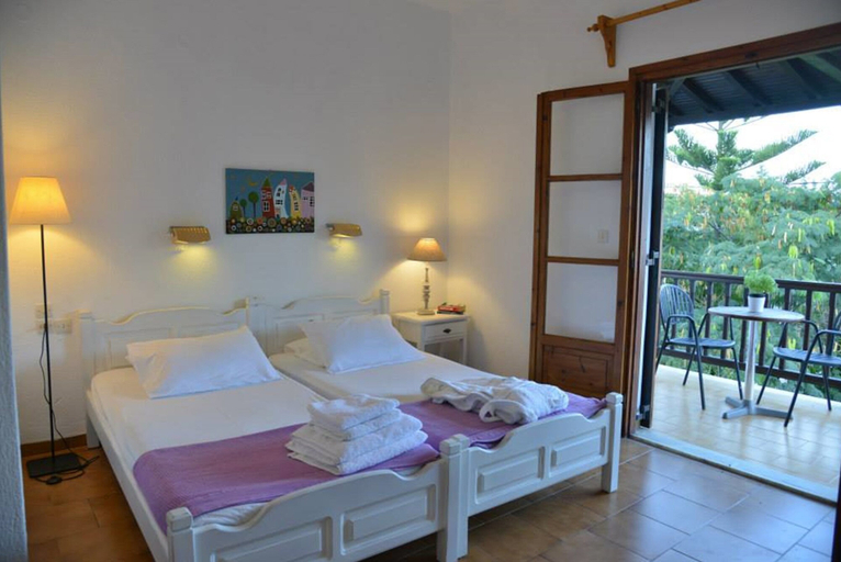 Bedroom 3, Anofli Accommodation, Thessaly