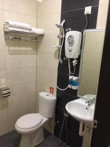 Bathroom 4, Hi Star Hotel, Manjung