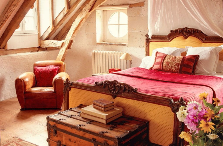 Bedroom 4, Le Moulin Bregeon, Maine-et-Loire