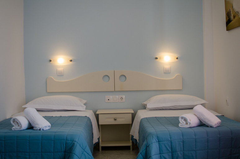 Bedroom 4, Athena Rooms, South Aegean