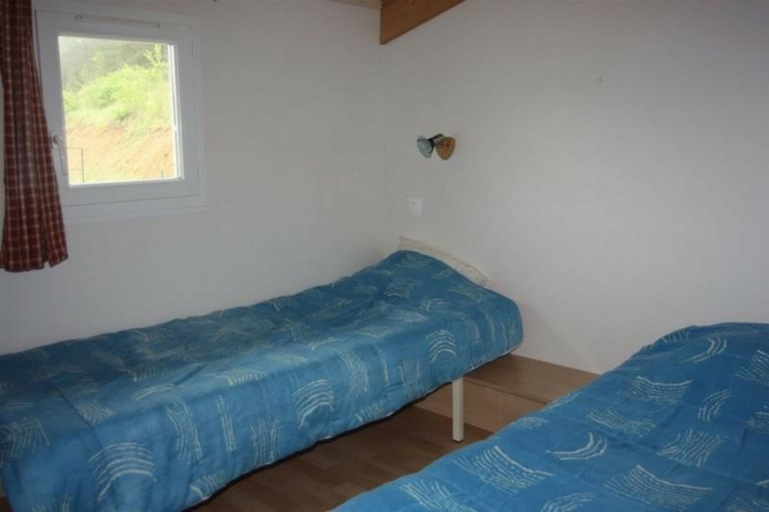 Bedroom, Camping Le Verdoyant - Chalets, Dordogne