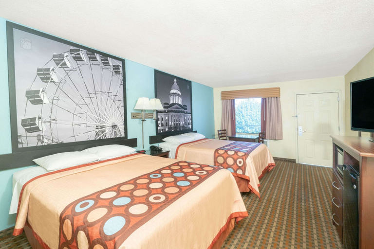 Bedroom 2, Super 8 by Wyndham North Little Rock/McCain, Pulaski