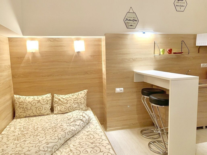 Bedroom 2, Smart Apartment Krehivska 7, L'vivs'ka