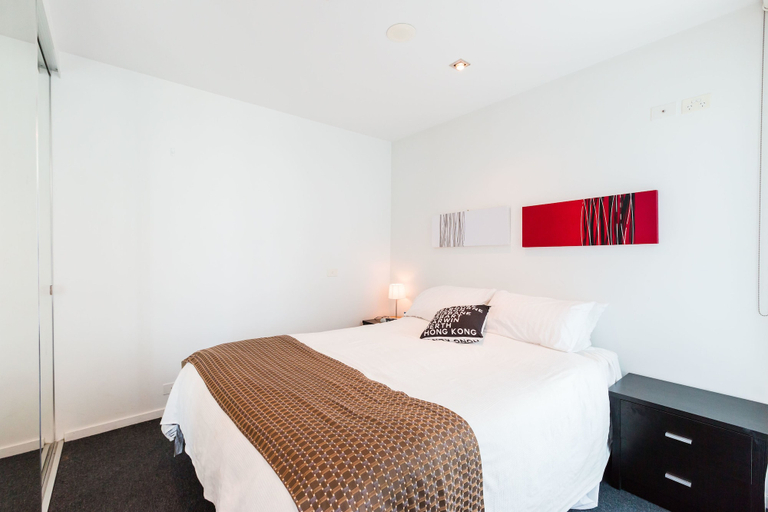 Bedroom 2, ALLINDA, 1BDR Melbourne Apartment, Melbourne
