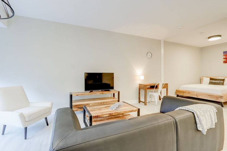 Bedroom 2, The Met Apartments by Corporate Stays, Ottawa