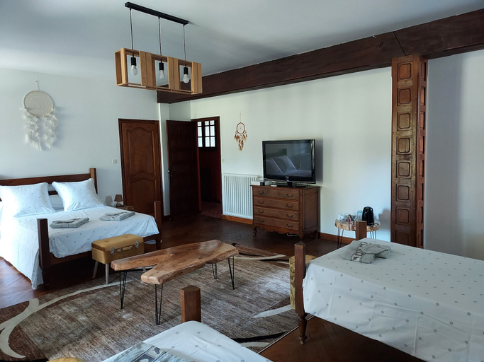 Bedroom 3, Chambre d'Hôtes La Bastide de Villenave, Landes
