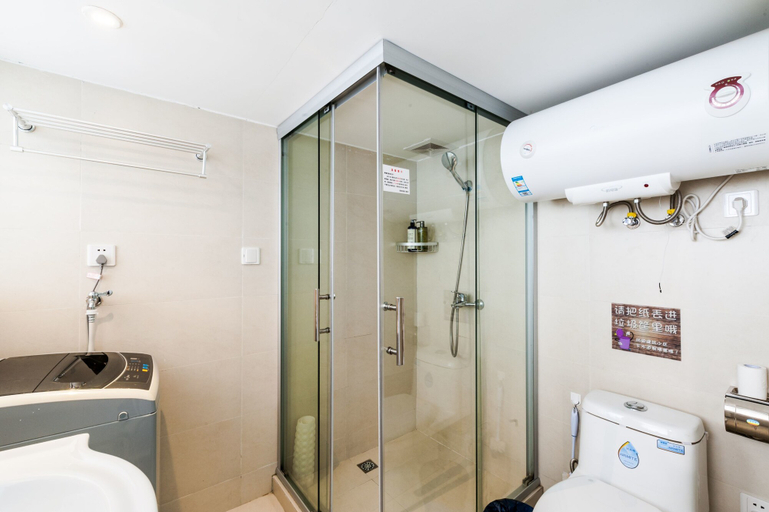 Bathroom 3, Qiyu Homestay - West Nanjing Road Branch, Shanghai