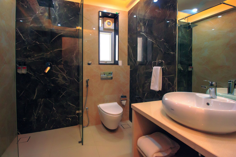 Bathroom, ROSASTAYS North Goa Rosa Kuber Mandovi, North Goa