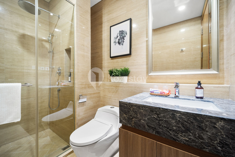 Bathroom 2, EBONY by Kozystay, South Jakarta