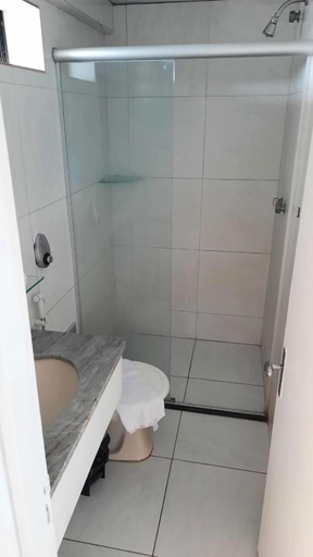 Bathroom, Flat Frente para o Mar Praia de Iracema, Fortaleza