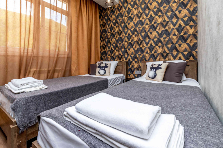 Bedroom 3, More Apartments na Estonskoy 37 k 9 477, Sochi gorsovet