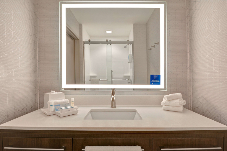 Bathroom 4, Home2 Suites by Hilton Savannah Midtown, GA, Chatham