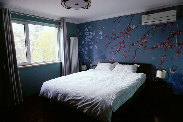Bedroom 2, Beijing Sanlitun 2-Bedroom Spacious Apartment, Langfang