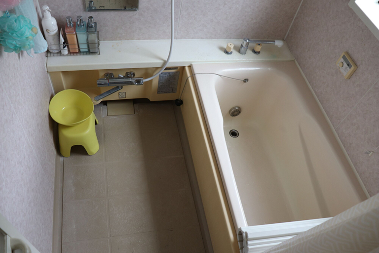 Bathroom 5, Guesthouse Oyado Iizaka - Hostel, Fukushima