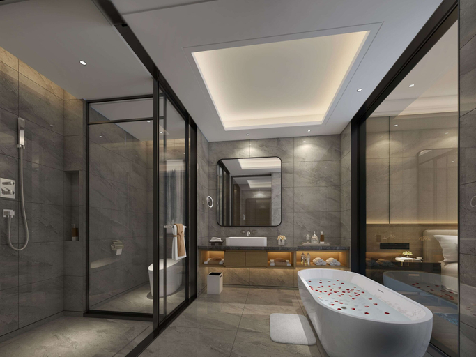 Bathroom, Wyndham Changsha South, Changsha