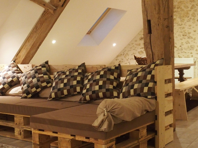 Bedroom 2, Domaine de la Geneste, Yvelines