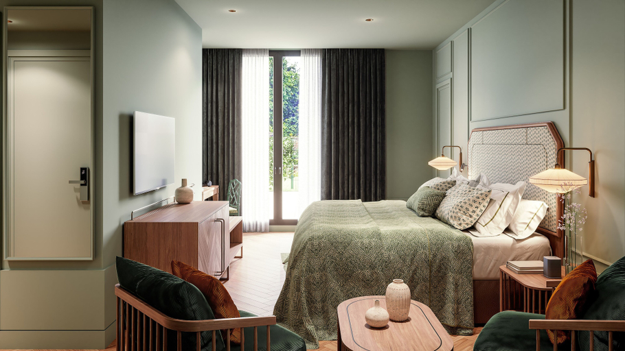 Bedroom 3, Palacio de Luces, Small Luxury Hotels, Asturias