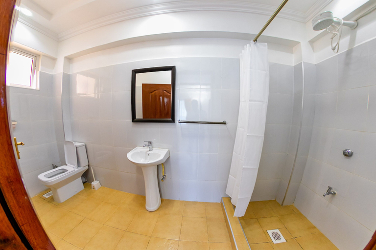 Bathroom, Santorina Home Suites, Nyaribari Chache