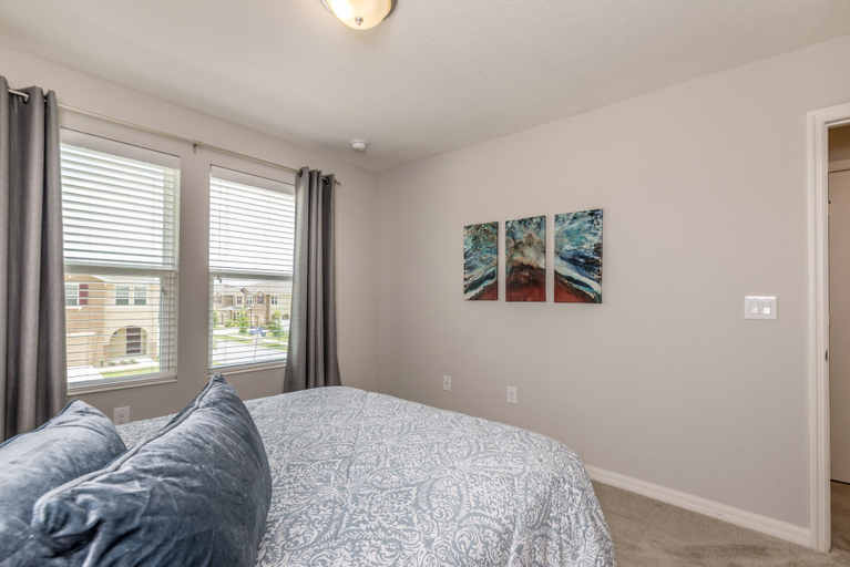 Bedroom 2, 5153ad Amazing Compass Baytown Home Sleeps 10, Osceola