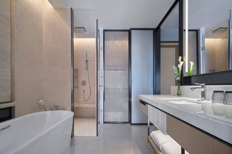 Bathroom 4, Fuzhou Marriott Hotel Riverside, Fuzhou