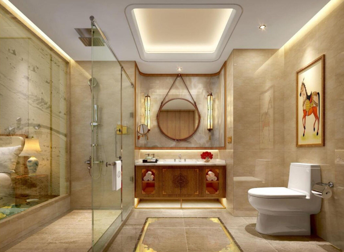 Bathroom, Yu Dao Kou Arcadia Prairie Resort, Chengde
