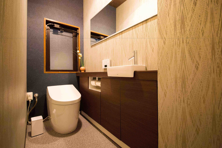 Bathroom 3, KONJAKUSO Osaka Dotonbori "YORIAI" Penthouse Stay, Osaka