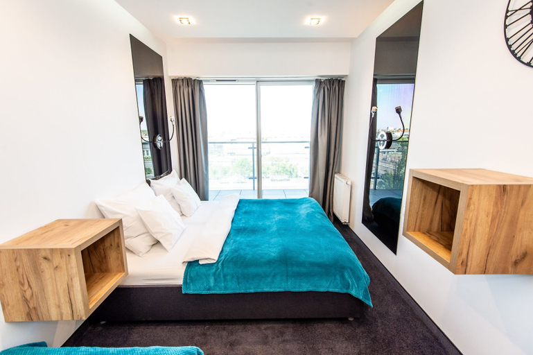 Bedroom 2, SUPER-APARTAMENTY International Fair, Poznań City