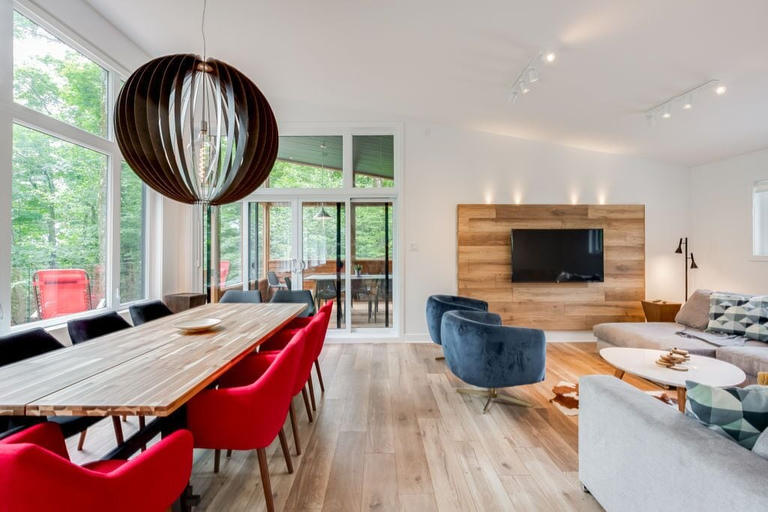 Living area 2, Locations du Sommet - Le Panorama, Les Pays-d'en-Haut
