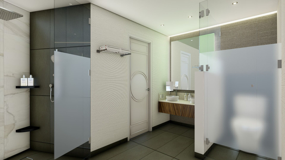 Bathroom 5, Hotel & Spa Mansion solis by HOTSSON, Morelia