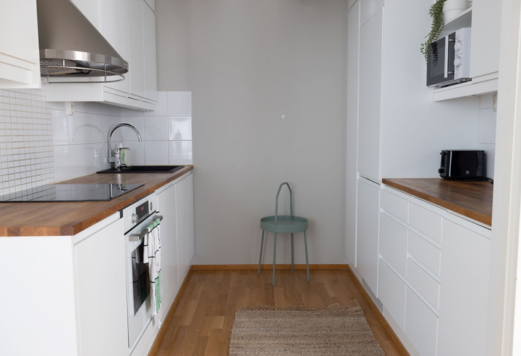 Private kitchen 3, 2ndhomes Charming 1BR Apartment w Sauna, Uusimaa