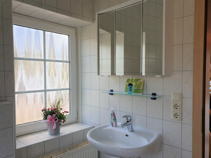 Bathroom 3, Ferienhof Cohrs - Ferienhäuser, Heidekreis