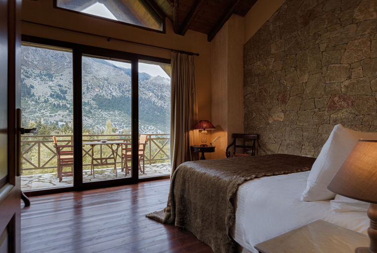 Bedroom 2, Parnassus Dreamwood Chalet, Central Greece