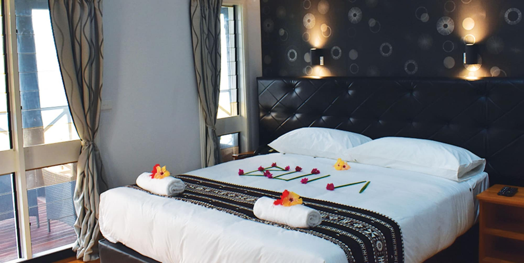 Bedroom 3, Dua Dua Beach Resort, Ra