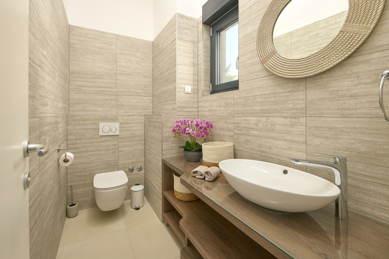 Bathroom 4, Luxury Villa Natali With Pool,terrace and sea View, Podstrana