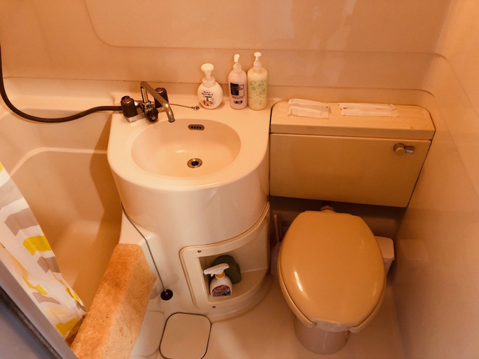 Bathroom 4, Fushimi-IVY Bunk bed twin 2, Kyoto