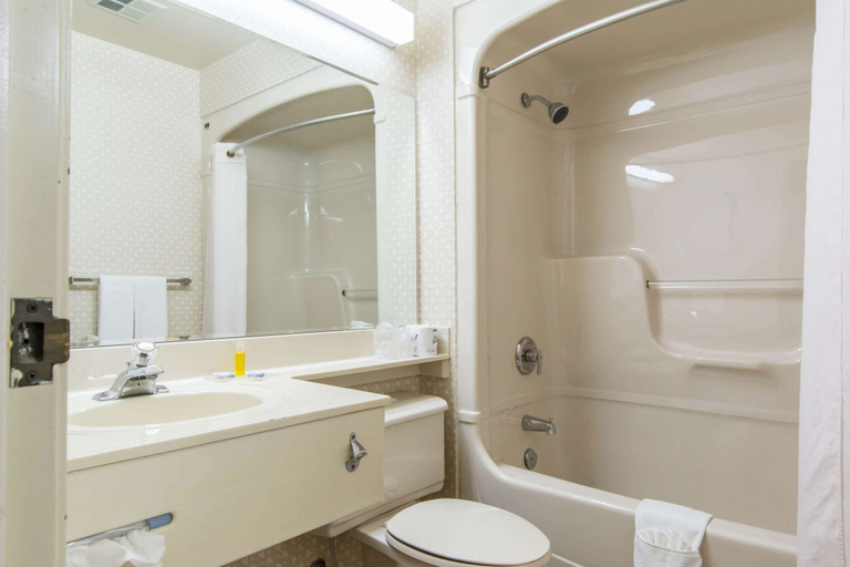 Bathroom 3, Econo Lodge Airport, Communauté-Urbaine-de-Québec